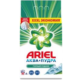 Стиральный порошок ARIEL Горный родник 6кг фото