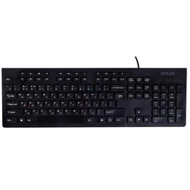 Клавиатура проводная USB Delux DLK-180UB Black фото