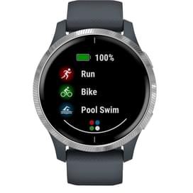 Смарт-часы Garmin Smart Watch Venu Blue Granite/Silver фото