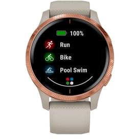 Смарт-часы Garmin Smart Watch Venu Light Sand/Rose Gold фото