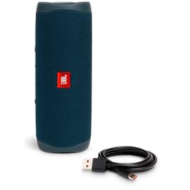 Колонки Bluetooth JBL Flip 5, Blue (JBLFLIP5BLU) фото