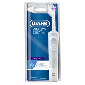 Электрическая зубная щётка Oral-B Vitality D100, белая фото