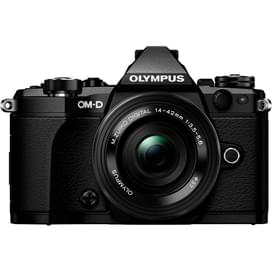Беззеркальный фотоаппарат Olympus E-M5 II Silver с объективом EZ 14-42 Black фото