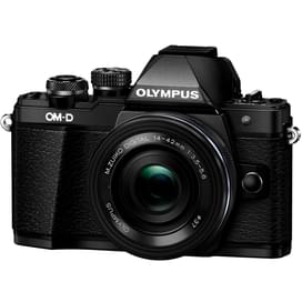 Беззеркальный фотоаппарат Olympus E-M10 Mark II Black с объективом 14-42 EZ Black фото