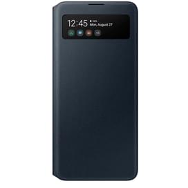 Чехол для Samsung Galaxy A51, S View Wallet Cover, Black (EF-EA515PBEGRU) фото