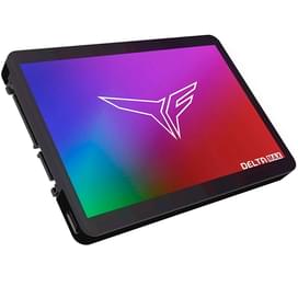 Внутренний SSD 2.5" 9.5мм TEAM T-FORCE DELTA MAX RGB 500GB  BLACK 3D TLC SATA-III (T253TM500G3C302) фото