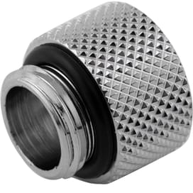 Фитинг удлинитель резьбовой Bykski B-EXJ-10 (10мм, Размер резьбы: G1/4, Silver) фото