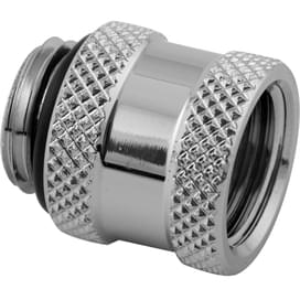Фитинг удлинитель резьбовой Bykski B-EXJ-15 (15мм, Размер резьбы: G1/4, Silver) фото