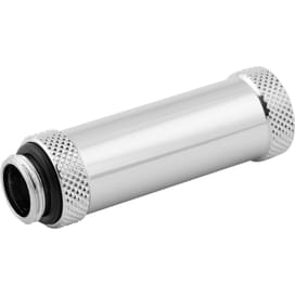 Фитинг удлинитель резьбовой Bykski B-EXJ-50 (50мм, Размер резьбы: G1/4, Silver) фото