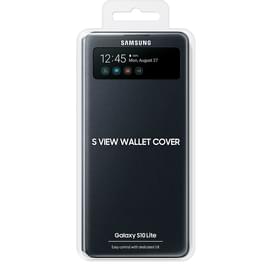Чехол для Samsung Galaxy S10 Lite/G770, S View Wallet Cover, Black (EF-EG770PBEGRU) фото