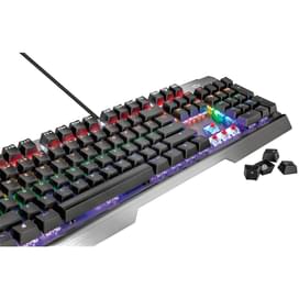 Клавиатура игровая проводная USB Trust GXT 877 SCARR RGB, MX Red, Black фото