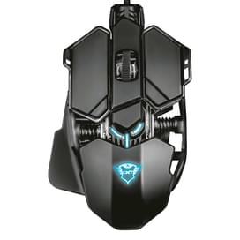 Сымды ойын тінтуірі USB Trust GXT 138 X-RAY RGB, Black фото