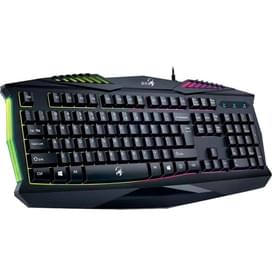 Клавиатура игровая проводная USB Genius Scorpion K220 LED, Black фото