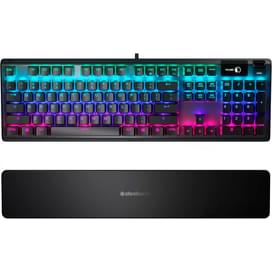 USB SteelSeries Apex 5 RGB Сымды ойын пернетақтасы, QX2 Blue фото