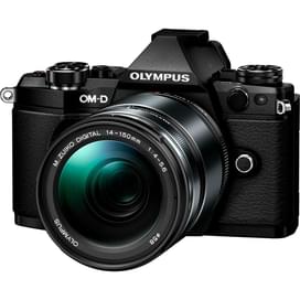 Беззеркальный фотоаппарат Olympus E-M5 Mark II Black с объективом 14-150 EZ II Black фото