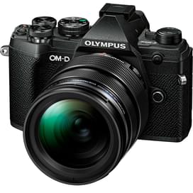Беззеркальный фотоаппарат Olympus E-M5 Mark III Black с объективом 12-40 EZ Black фото