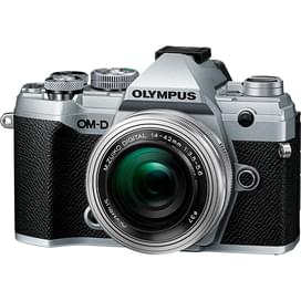 Беззеркальный фотоаппарат Olympus E-M5 Mark III Silver с объективом 14-42 EZ Silver фото