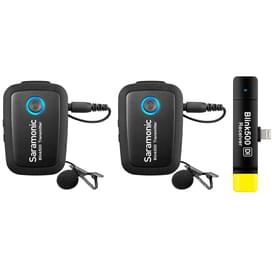 Радиосистема Saramonic Blink500 B4(TX+TX+RXDI) для смартфонов (2,4Ghz Receiv+2transmitter, Lighting) фото