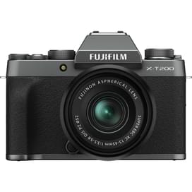 Беззеркальный фотоаппарат FUJIFILM X-T200 kit 15-45 mm Dark Silver фото