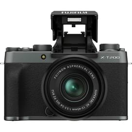 Беззеркальный фотоаппарат FUJIFILM X-T200 kit 15-45 mm Dark Silver фото