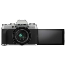 Беззеркальный фотоаппарат FUJIFILM X-T200 kit 15-45 mm Silver фото