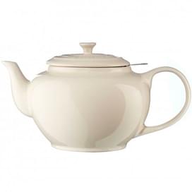 Чайник заварочный большой с металлическим ситечком, 1.3л, Крем Le Creuset 91010038811415 фото