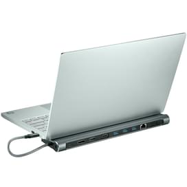 Мультипортовая док-станция Сanyon, 12-в-1 USB Type C PD (87W), Серый (CNS-HDS09DG) фото
