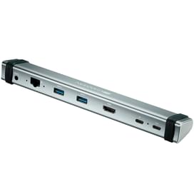 Мультипортовая док-станция Сanyon, 6-в-1 USB Type C PD (60W), Черно-серый (CNS-TDS06DG) фото