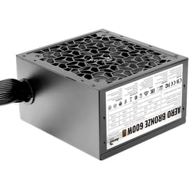Aerocool AERO BRONZE 600W ATX 20 Қуат блогы 600W +4pin, 4+4pin (ACPB-AR60AEC.11) фото