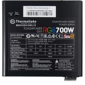 Блок питания 700W Thermaltake Toughpower GX1 RGB 700W ATX 20+4pin, 4+4pin (PS-TPD-0700NHFAGE-1) фото