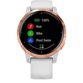 Смарт-часы Garmin Smart Watch Vivoactive 4S White Rose Gold фото