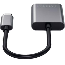 Адаптер Satechi, USB Type-C - 1*Type-C PD (87W), 1*3,5 мм для наушников (ST-TCACAM) фото