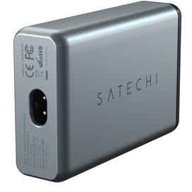 Сетевое зарядное устройство 3*USB QC 3.0, 1*USB Type-C 3A PD (60W), Satechi, Серый (ST-MCTCAM) фото