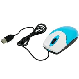 Мышка проводная USB Genius NS-120, Blue фото