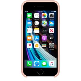 Чехол для iPhone SE (2020), Силикон, Pink Sand (MXYK2) фото