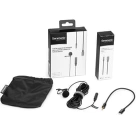 Микрофон петличный Saramonic LavMicro U1B с кабелем 6м, Lighting (iPhone) фото