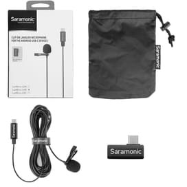Микрофон петличный Saramonic LavMicro U3B с кабелем 6м, Type-C фото