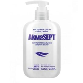 Akmasept "Aloe Vera" Бактерияға қарсы сұйық сабыны, 270 мл фото