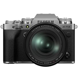 Беззеркальный фотоаппарат FUJIFILM X-T4 Kit 16-80mm Silver фото