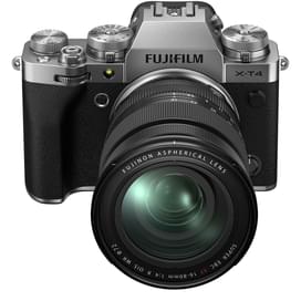 Беззеркальный фотоаппарат FUJIFILM X-T4 Kit 16-80mm Silver фото