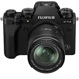 Беззеркальный фотоаппарат FUJIFILM X-T4 Kit 18-55mm Black фото