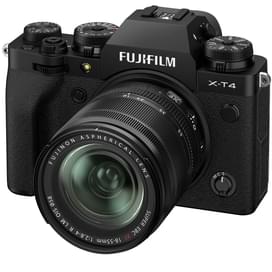 Беззеркальный фотоаппарат FUJIFILM X-T4 Kit 18-55mm Black фото