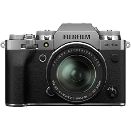 Беззеркальный фотоаппарат FUJIFILM X-T4 Kit 18-55mm Silver фото