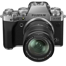 Беззеркальный фотоаппарат FUJIFILM X-T4 Kit 18-55mm Silver фото