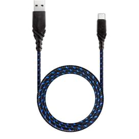 Кабель USB 2.0 - Type-C, DURAGLITZ, Energеa, 1.5м, Синий (CBL-DG20CA-BLU150) фото