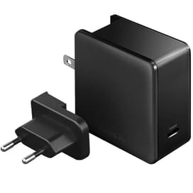 Адаптер для путешествий, 1*USB Type-C, PD (60W) EU/US, Energеa, Черный (CHR-TL-PD60EU) фото