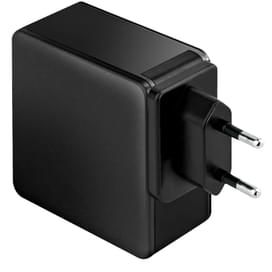Адаптер для путешествий, 1*USB 2.0, 1*USB Type-C, PD (45W),US/UK/EU/AU,Energea, Серый (CHR-TW-PD45A) фото