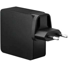 Сетевое зарядное устройство 2*USB 3.0 QC, 2*USB Type-C, PD (66W), Energеa, Черный (CHR-TL-PD66EU) фото