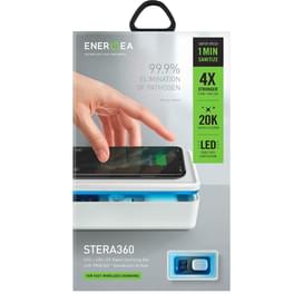 Energea STERA 360 , Сымсыз қуатталатын ультракүлгін стерилизаторы, 15W, (UVC-S360-WHT) фото