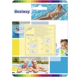 Bestway 62068 Үрлемелі бұйымдарды жөндеуге арналған жинағы (қаптамада 10 дана жамау) фото